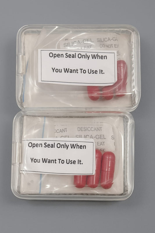 Fake Blooding Capsule / Paking For 3 Capsules